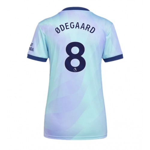 Fotbalové Dres Arsenal Martin Odegaard #8 Dámské Alternativní 2024-25 Krátký Rukáv